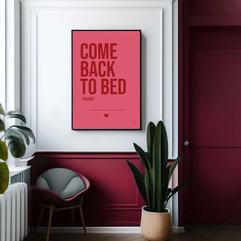 Come Back To Bed Poster