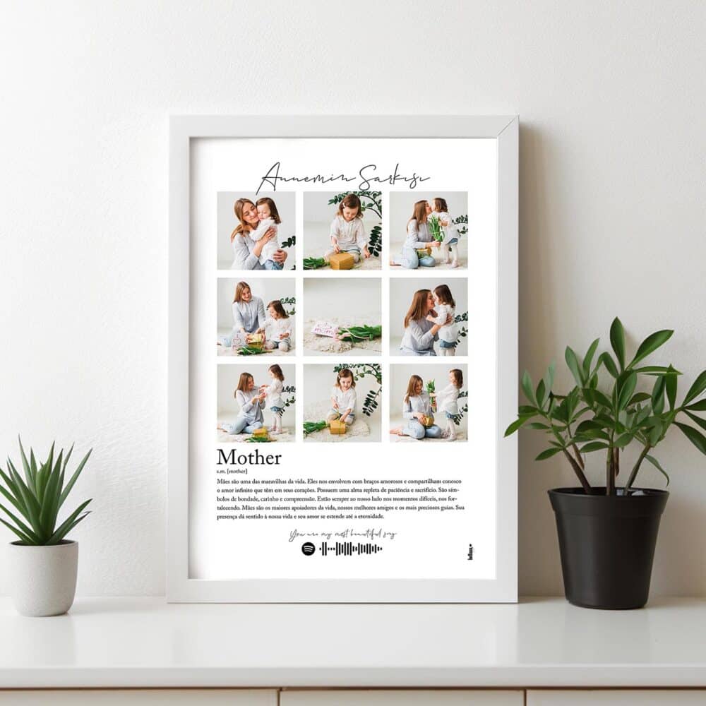 The Mother Poster - Renkli Baskı - Çerçeveli