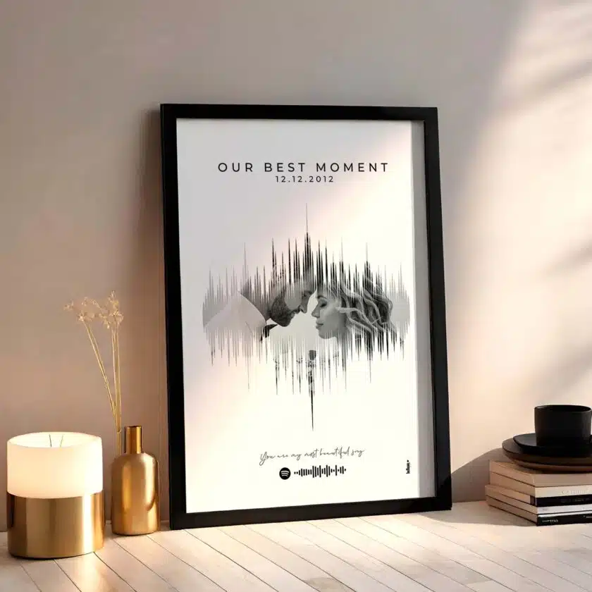Sevgililer gününe özel kişiselleştirilebilir poster tasarımı