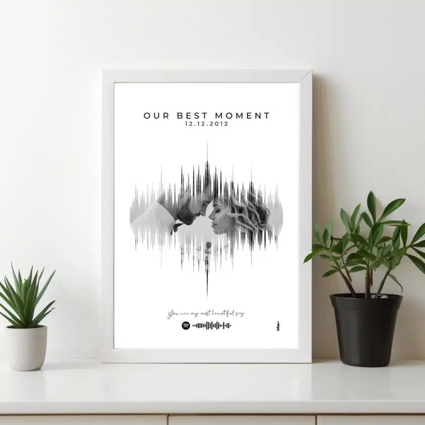 Sevgililer gününe özel kişiselleştirilebilir poster tasarımı